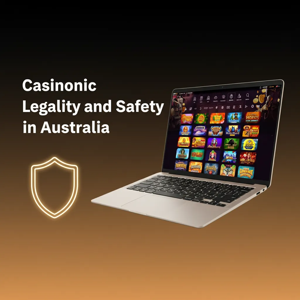 Casinonic in Australia: SSL/TLS security, privacy-first, licensed, age checks, limits, breaks, and support for safer play.
